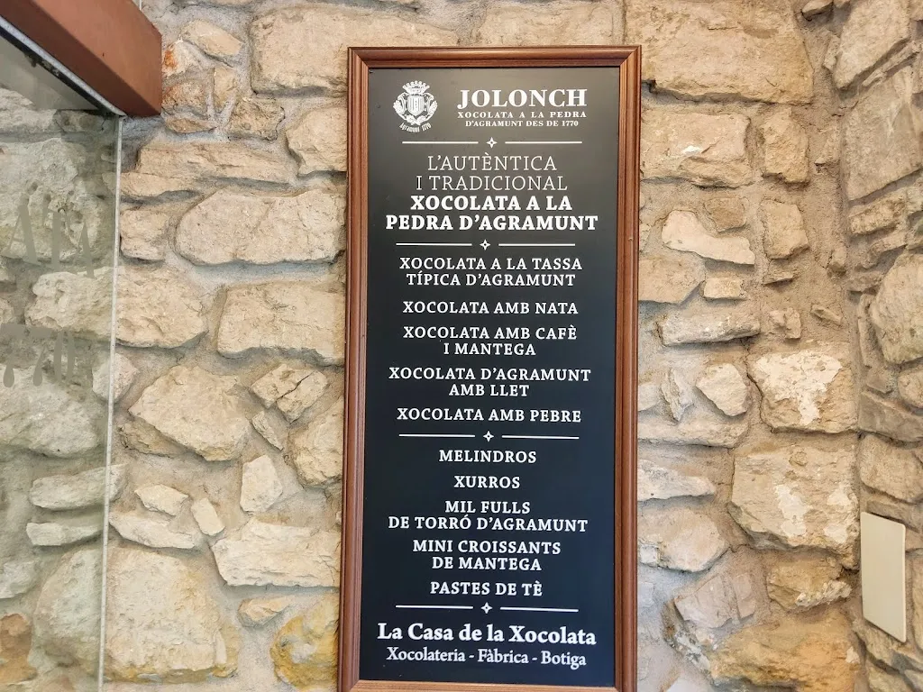 Menu_LA CASA DE LA XOCOLATA, XOCOLATA JOLONCH._Agramunt_image_2