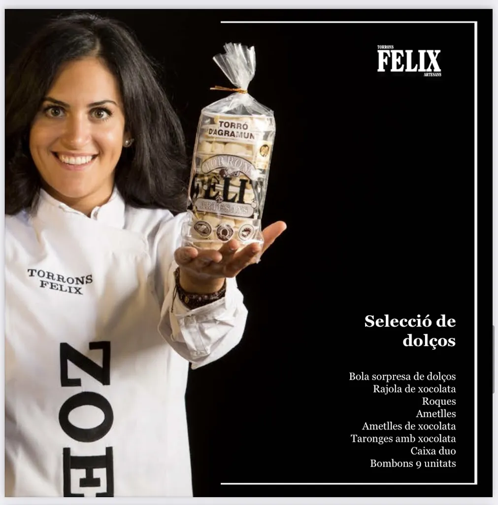 Menu_Torrons Fèlix_Agramunt_image_1