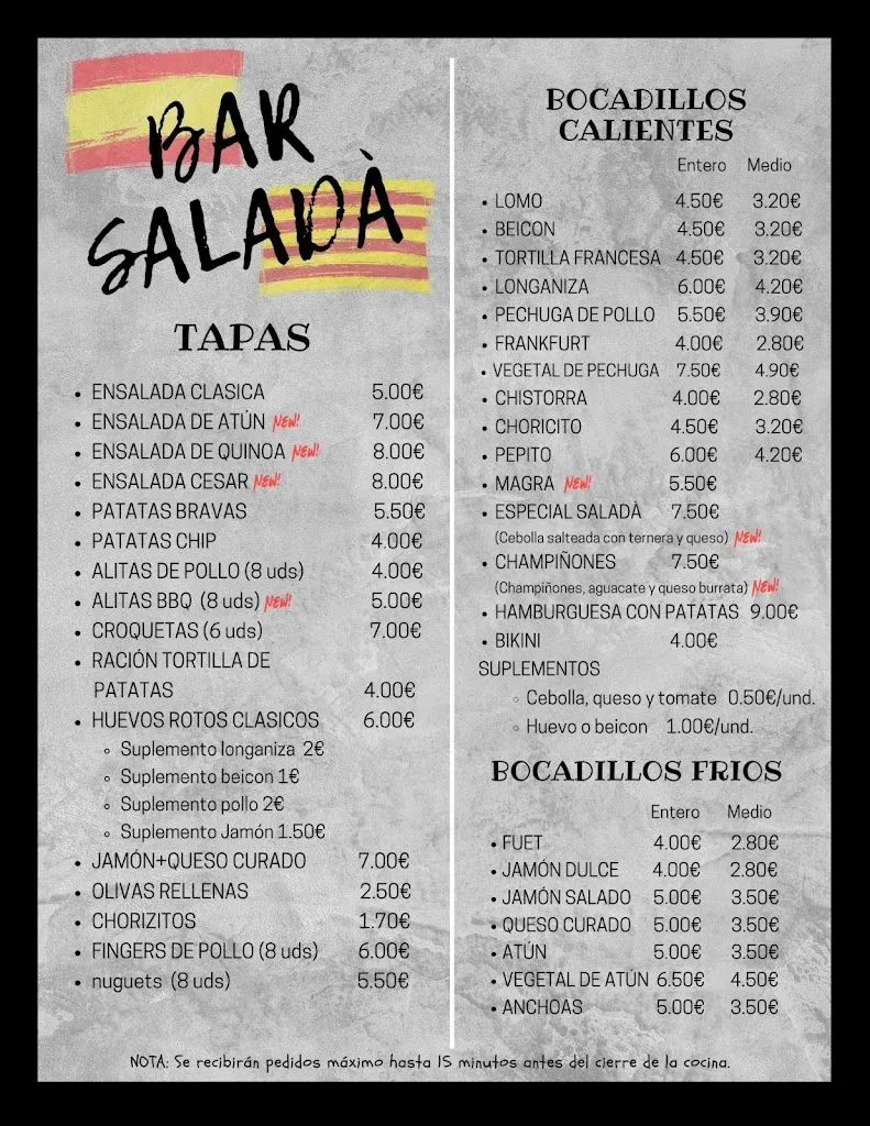 Menu_Bar Saladà_Alcarràs_image_2