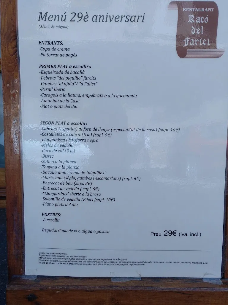 Menu_Restaurant Racó del Fartet_Alcarràs_image_4