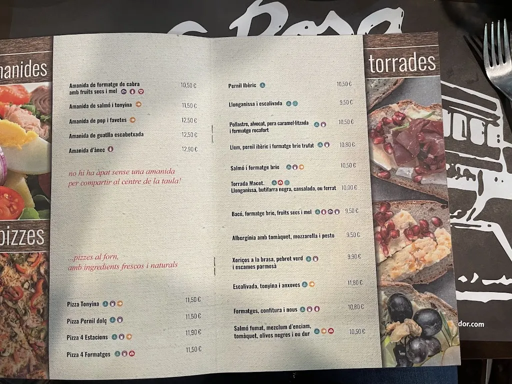 Menu_Restaurant Parador La Rosa | Alguaire_Alguaire_image_1