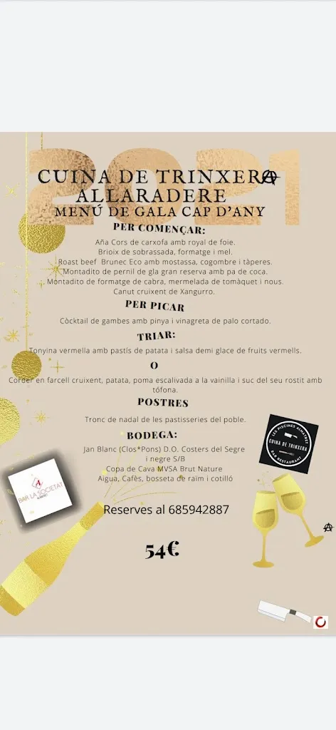 Menu_Cuina de Trinxera Almatret_Almatret_image_1