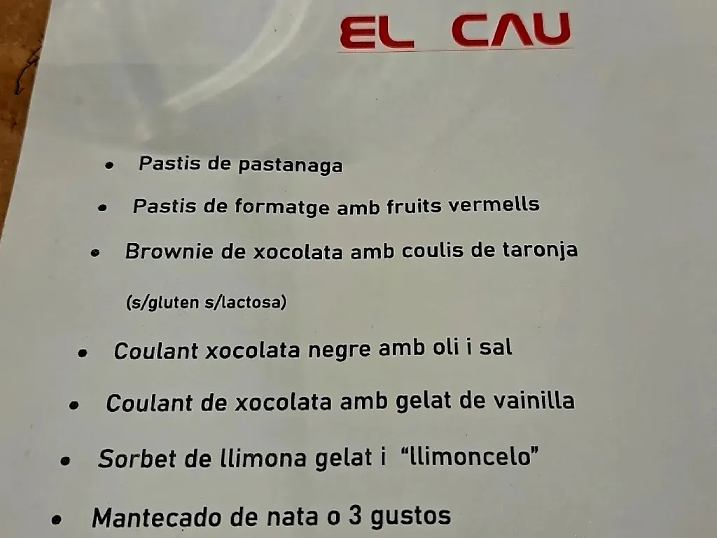 Menu_El Cau | Almenar_Almenar_image_2