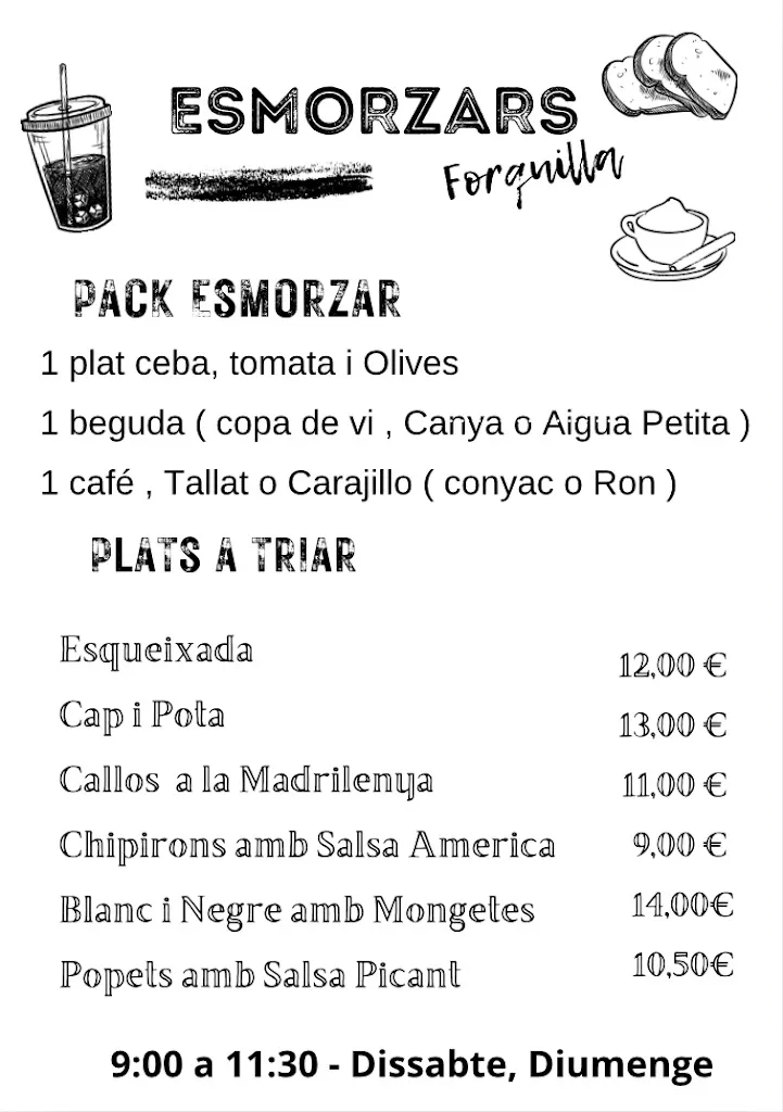 Menü_Bar - Braseria Joventut_Arbeca_Bild_3