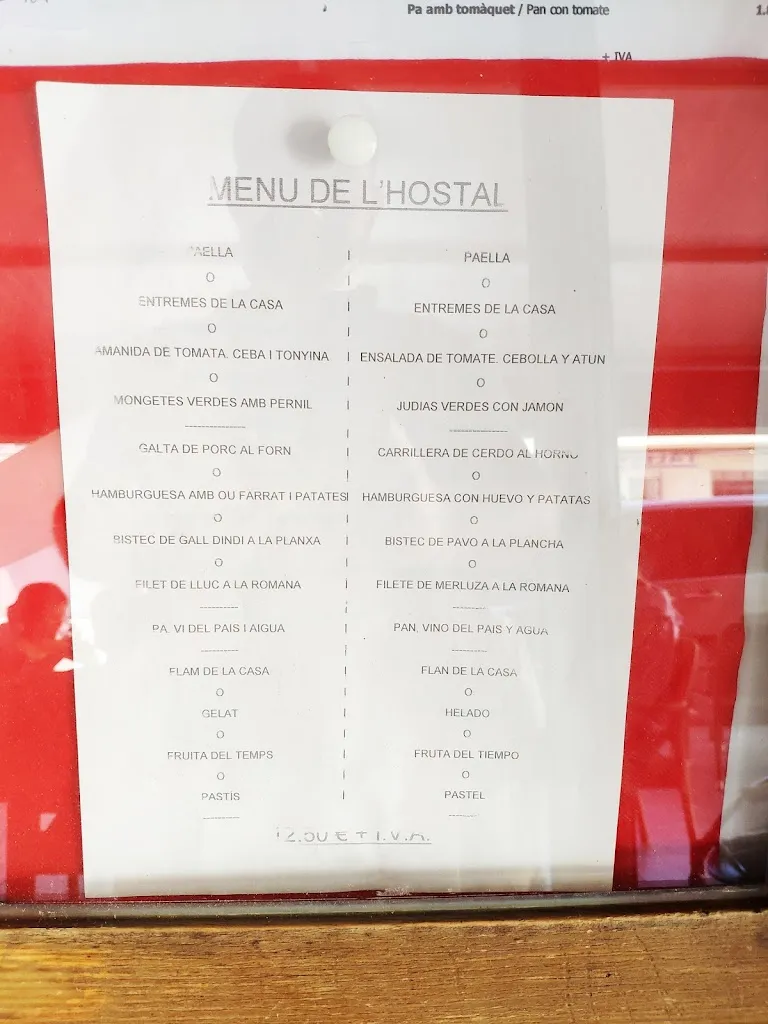 Menu_Hostal-Restaurant Muntanya_Artesa de Segre_image_3
