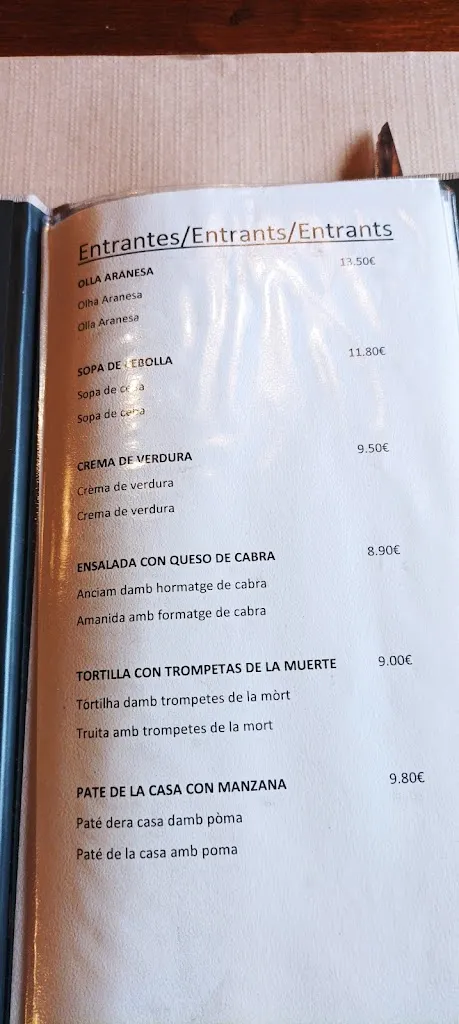 Menu_Restaurante Tauerna de Bausen_Bausen_image_4