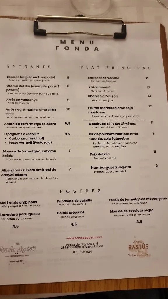 Menu_Restaurante Fonda Agusti_Alt Àneu_image_2