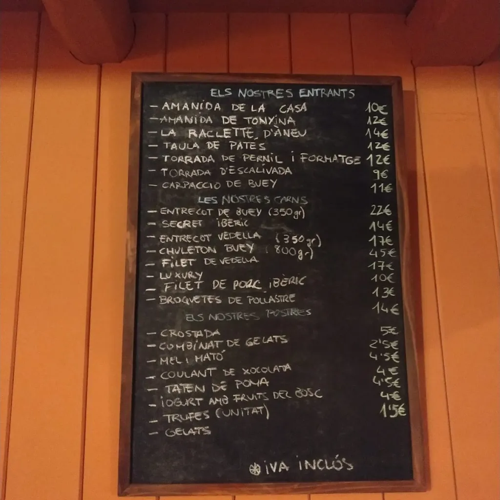 Menu_La Raclette d'Àneu_Alt Àneu_image_1