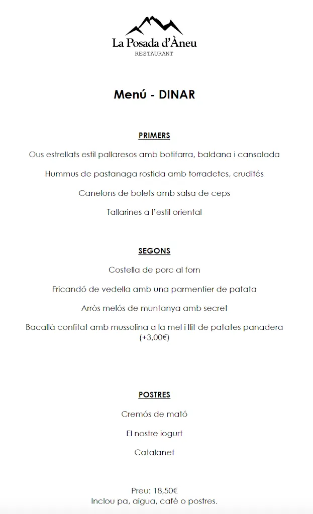 Menu_Restaurant La Posada d'Àneu_Alt Àneu_image_2