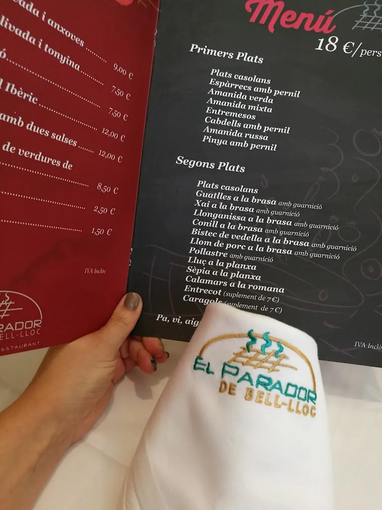 Menu_El Parador de Bell-lloc Restaurant - Braseria_Bell-lloc dUrgell_image_4