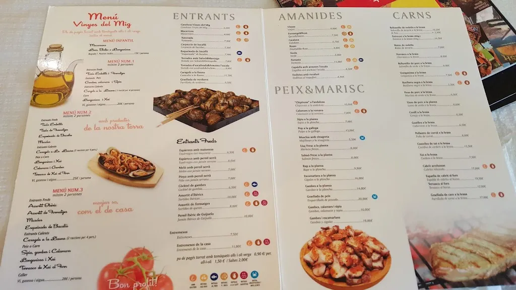 Menu_Vinyes del Mig Restaurant_Bell-lloc dUrgell_immagine_1