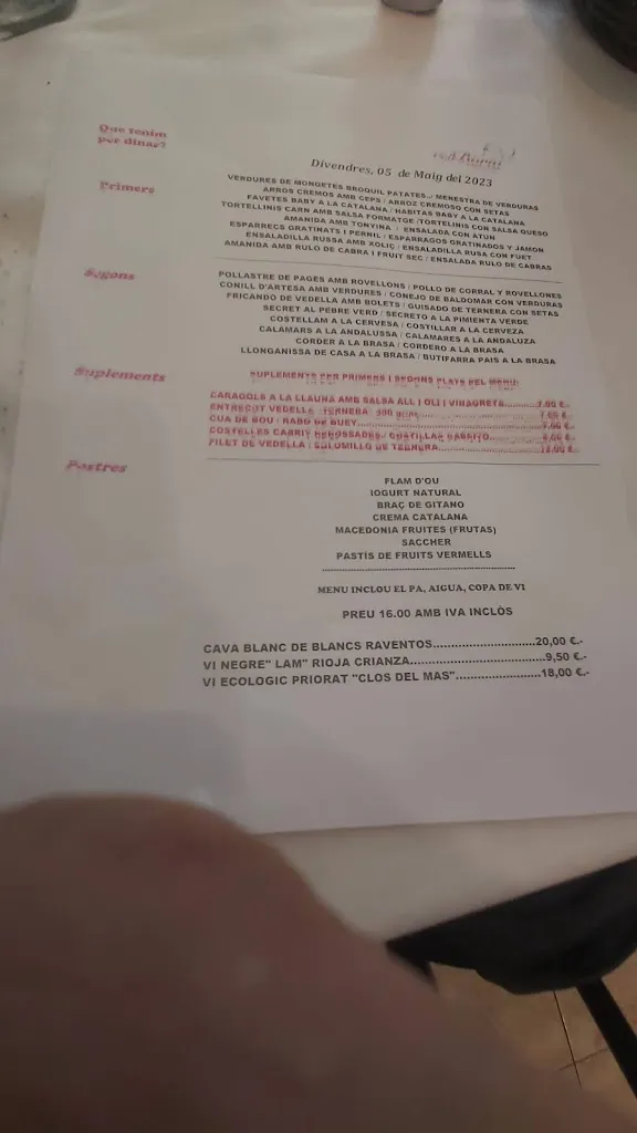 Menu_Restaurant Cal Bòria_Bell-lloc dUrgell_image_2