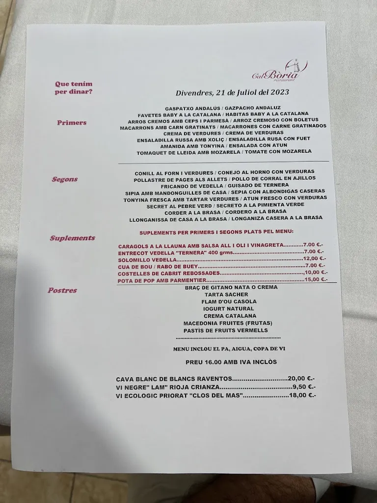 Menu_Restaurant Cal Bòria_Bell-lloc dUrgell_image_3