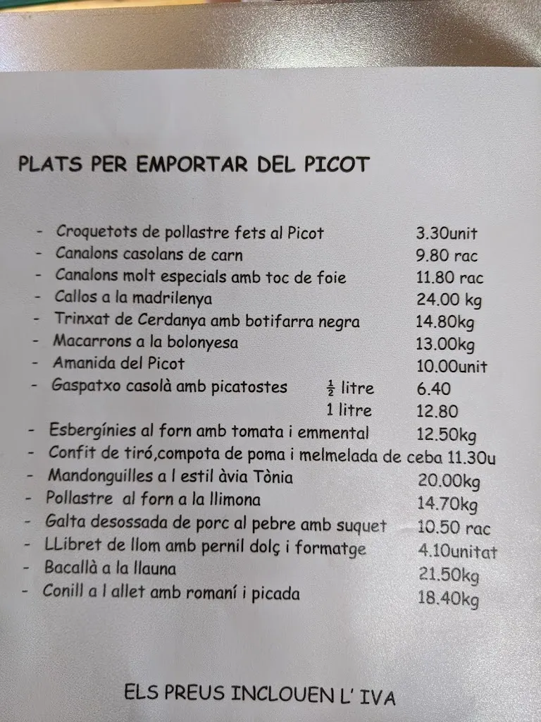 Menu_Picot Negre_Bellver de Cerdanya_image_2