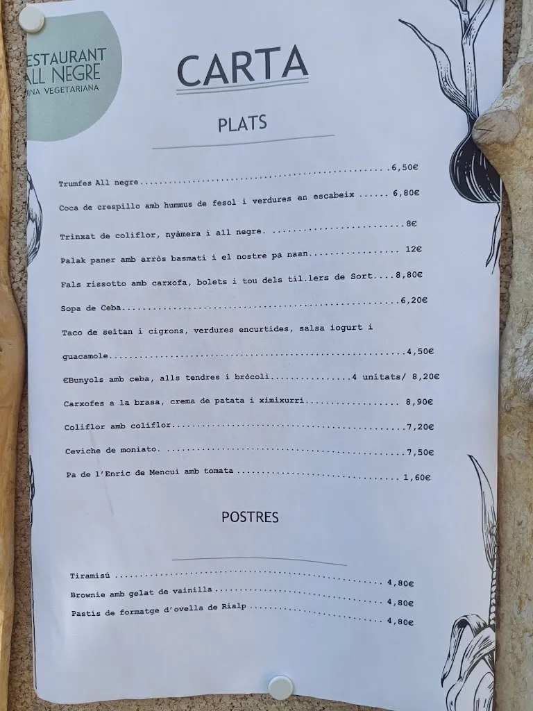 Menu_Restaurant All Negre_Baix Pallars_image_4