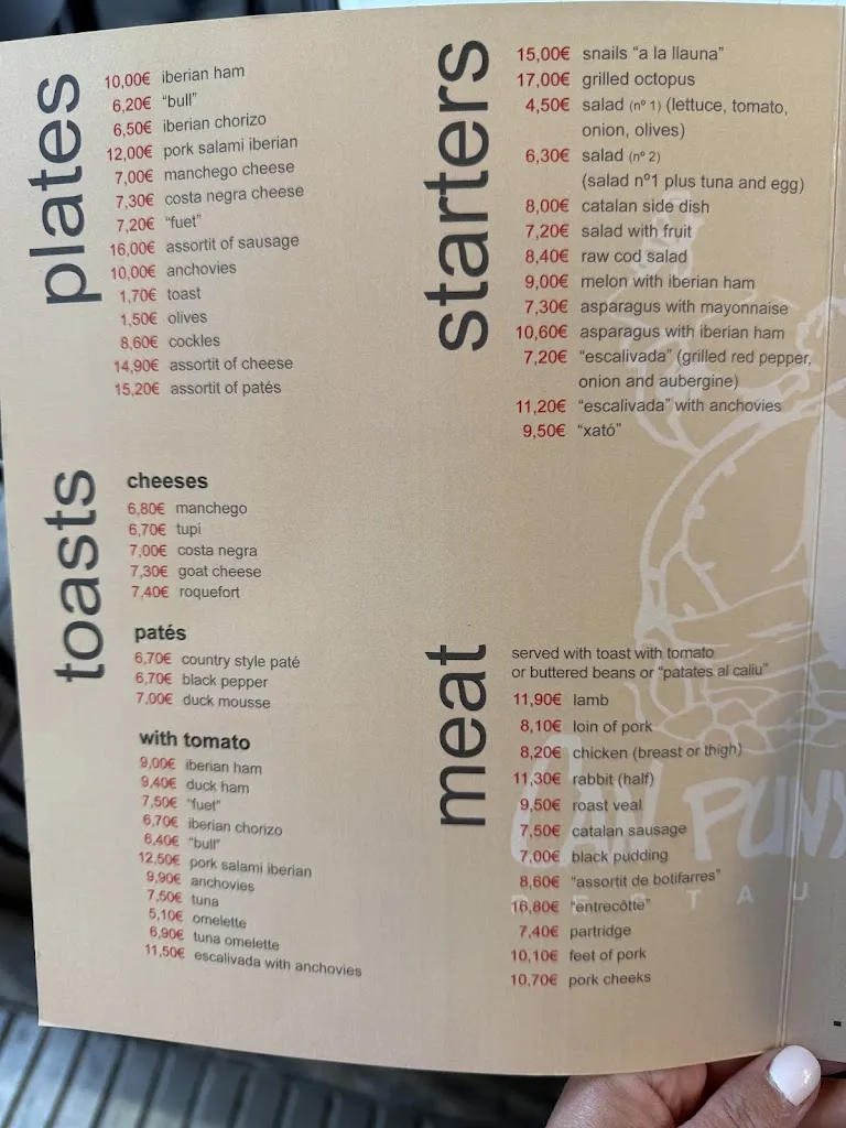 Menu_Restaurant Can Punyetes_Baix Pallars_image_4