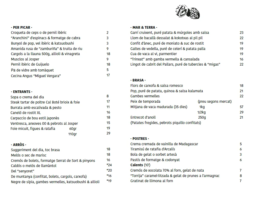 Menu_Restaurant Les Nous_Baix Pallars_image_3