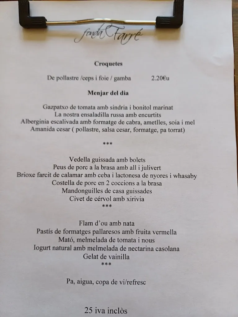 Menu_Fonda Farré_Baix Pallars_image_2