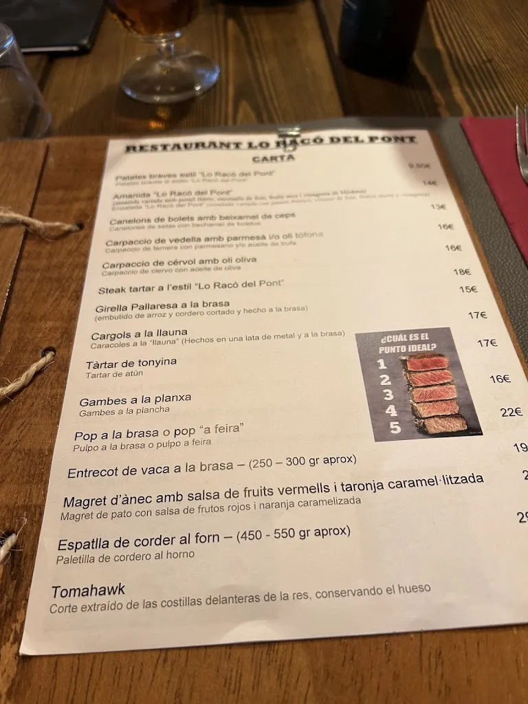 Menu_Lo Racó del Pont_Baix Pallars_immagine_4