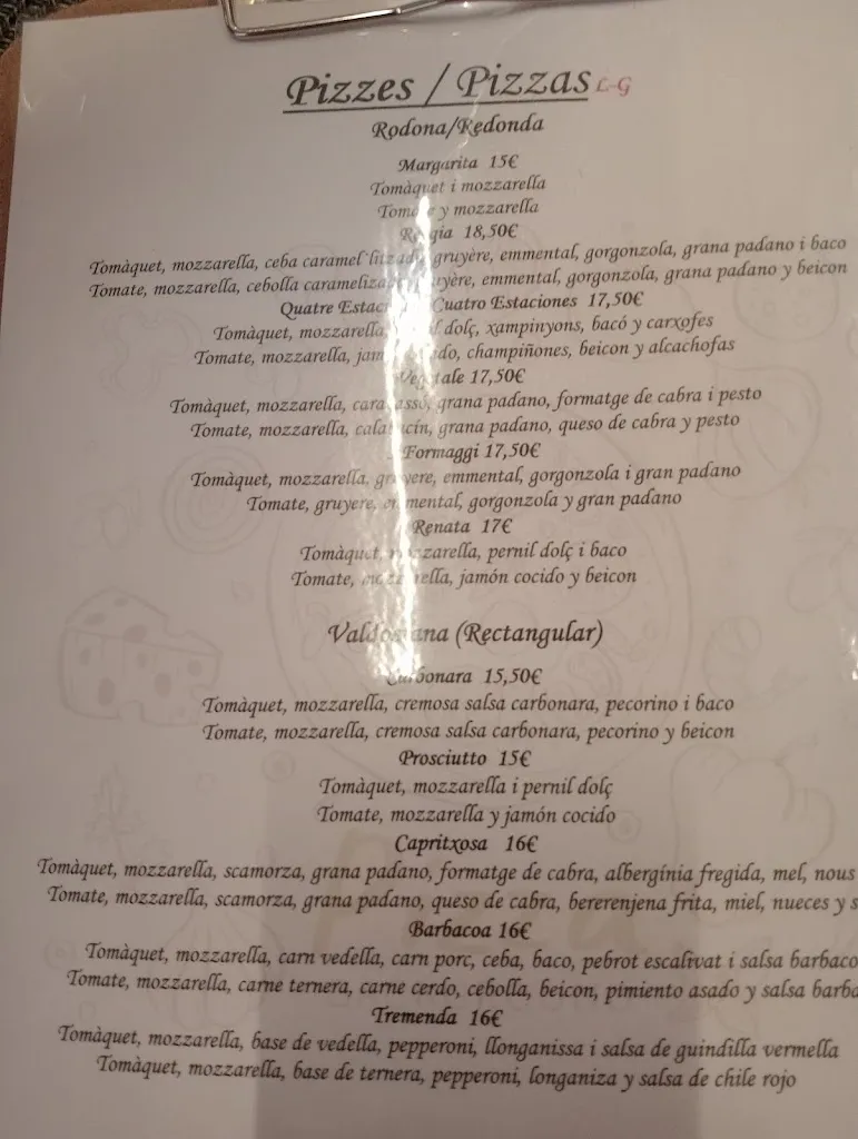 Menu_Bar Restaurant Can Pere_Camarasa_image_3