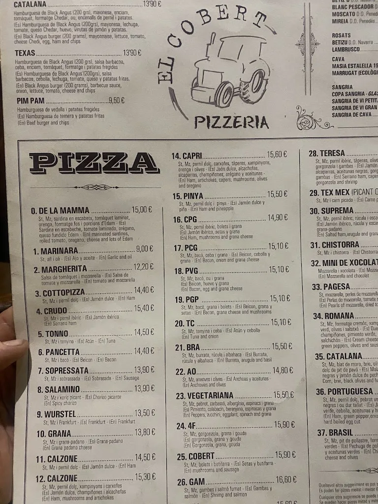 Menu_Restaurant El Cobert_Bassella_image_old_3