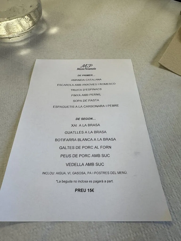 Menu_Restaurant la Masia_Bassella_image_4