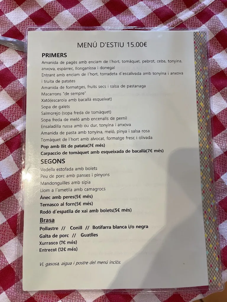 Menu_Restaurant Hostal Nou Llobera del Solsonès_Bassella_image_2