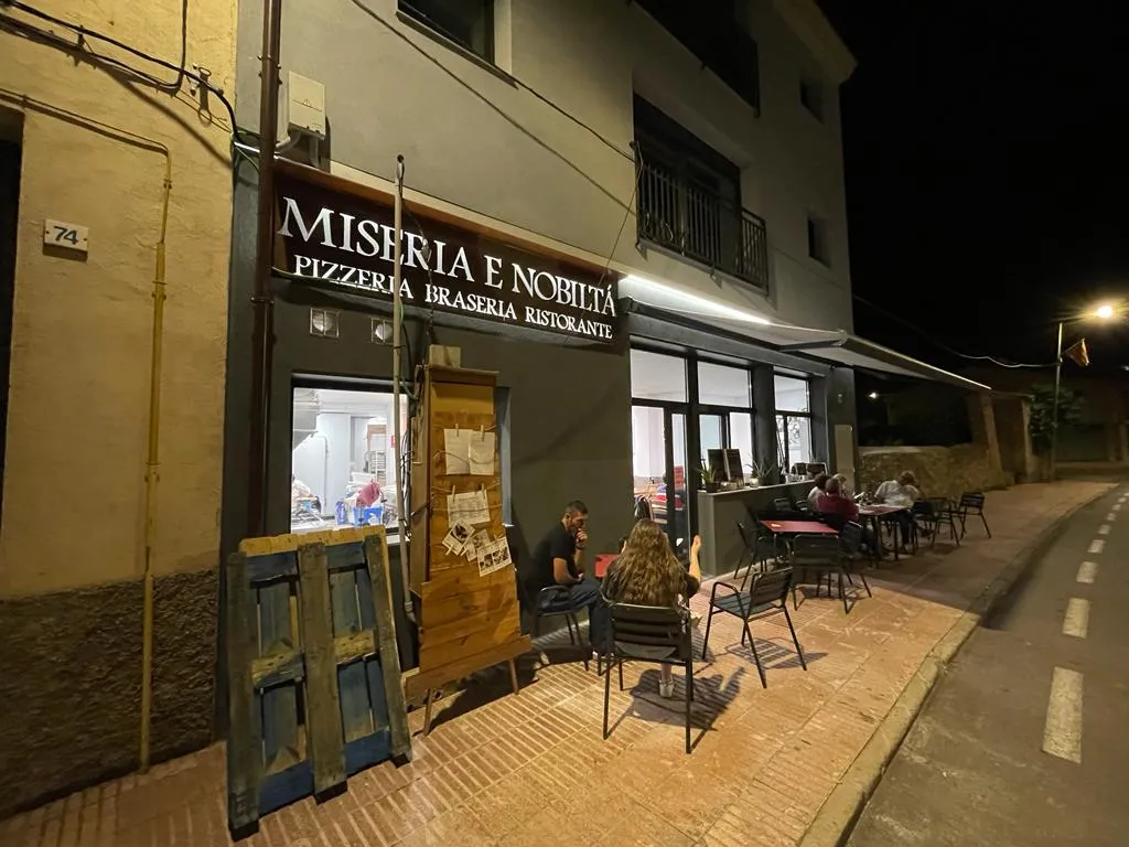 Miseria E Nobiltá Oliana restaurant in Bassella