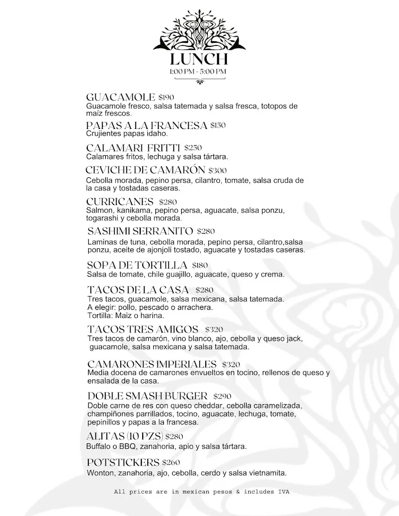 Menu_San Lucero Restaurant & Wine Bar_Cabó_image_1