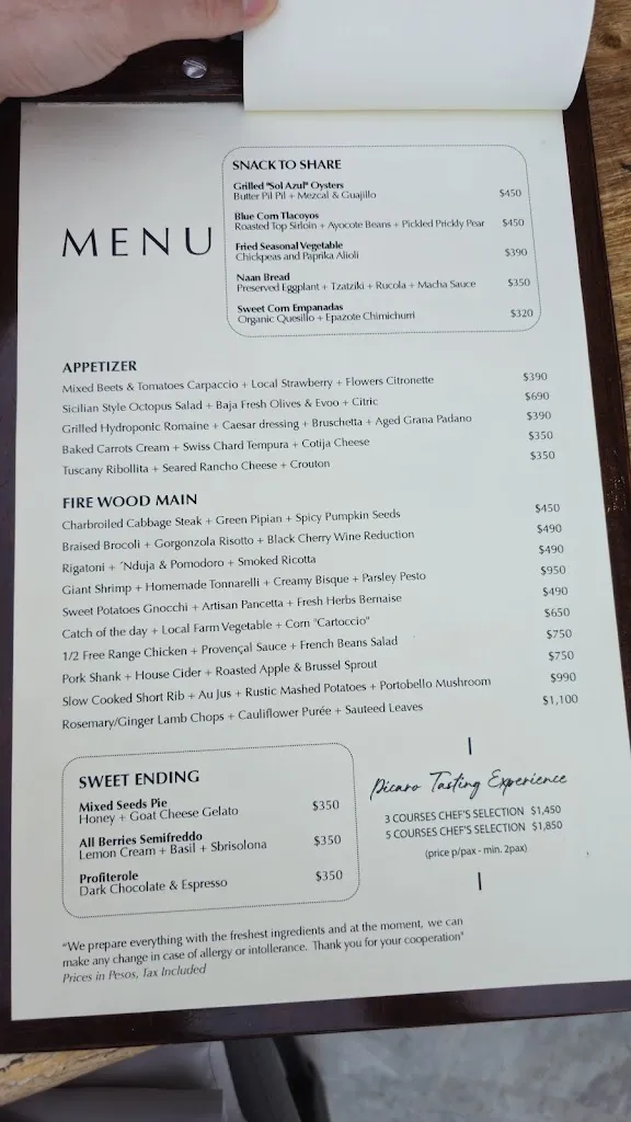 Menu_Pícaro Garden Cuisine by Romeo & Julieta_Cabó_image_3