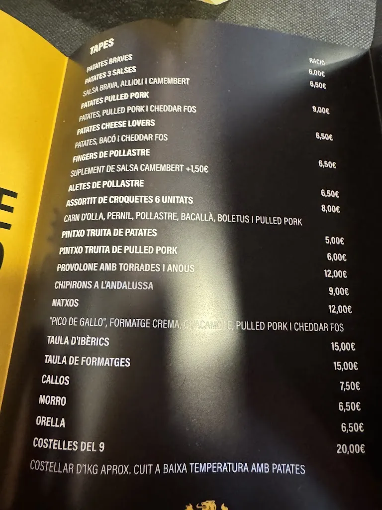 Menu_El 9 Syrah_Borges Blanques Les_image_3