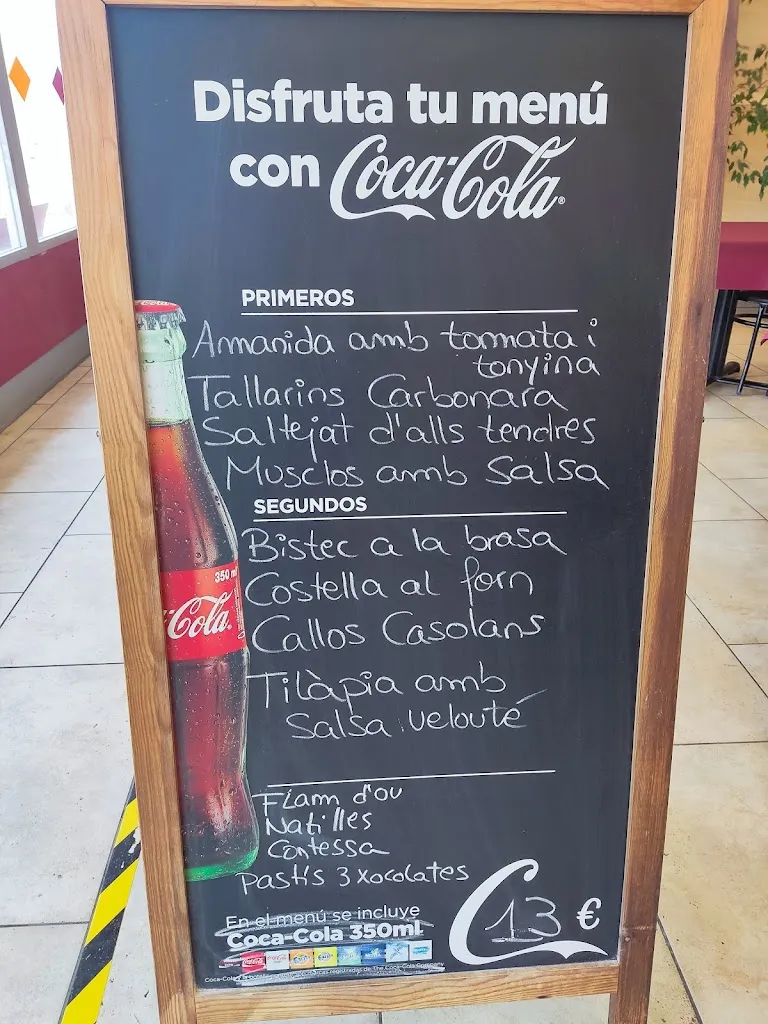 Menu_bar restaurant del polígon_Borges Blanques Les_image_1