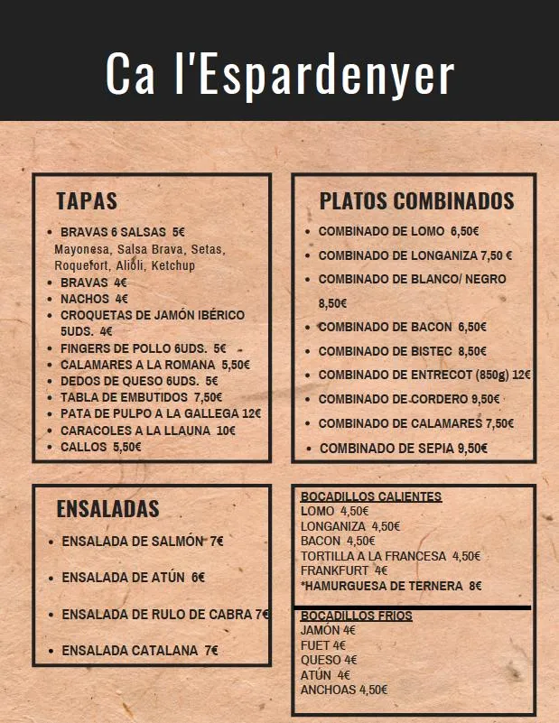 Menu_L'Espardanyer_Castelldans_image_1