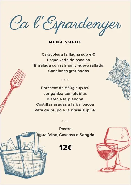 Menu_L'Espardanyer_Castelldans_image_2