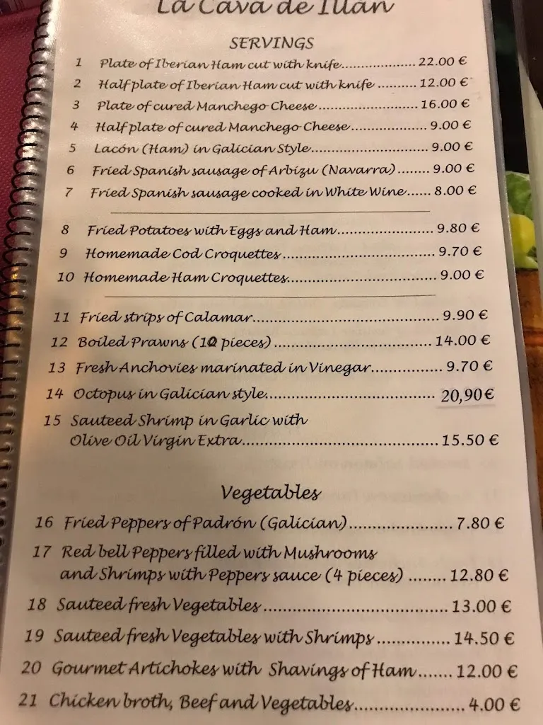 Menu_Cava de Illán Sidrería_Cava_image_3