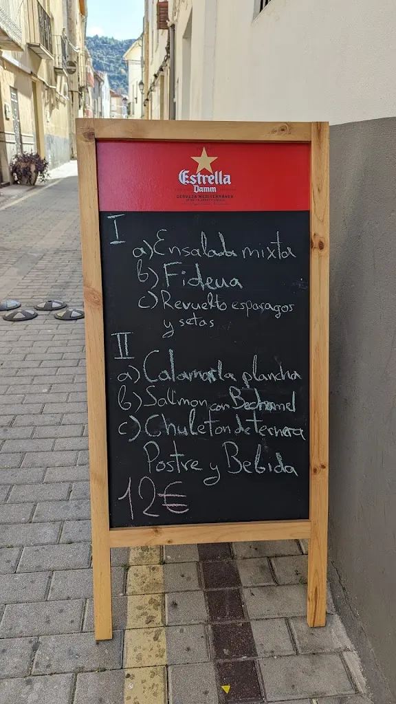 Menu_La Paraeta Bar Restaurant_Lorcha/Orxa l_image_1