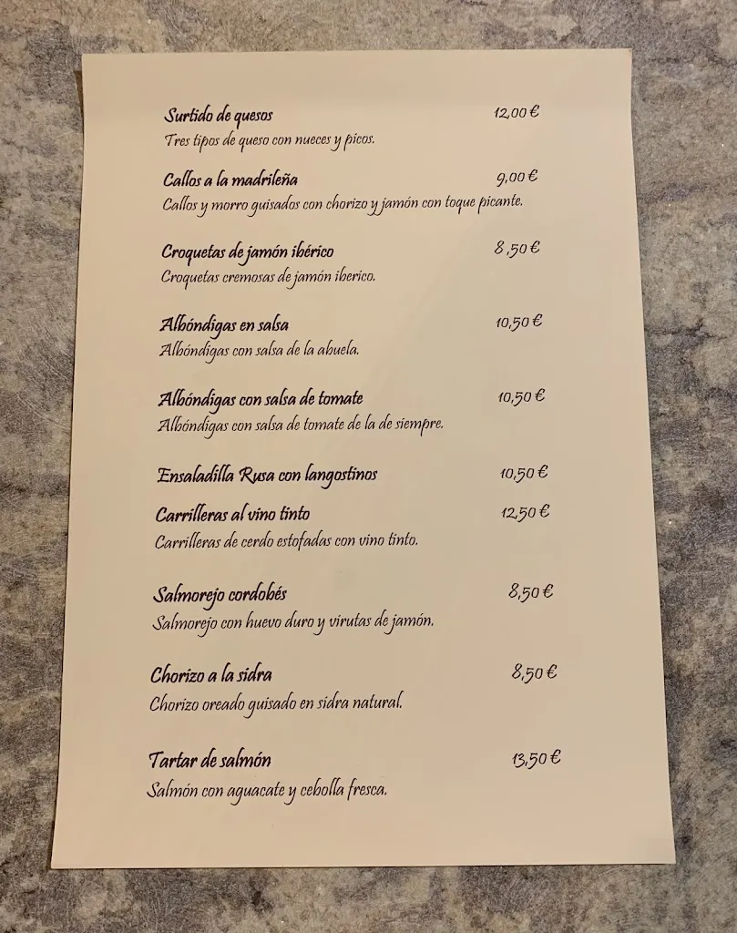Menu_Taberna LA CAVA_Cava_image_1