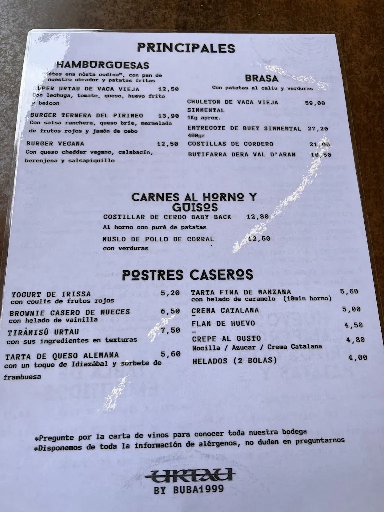 Menu_Tauèrna Urtau Bossòst _Bossòst_immagine_3