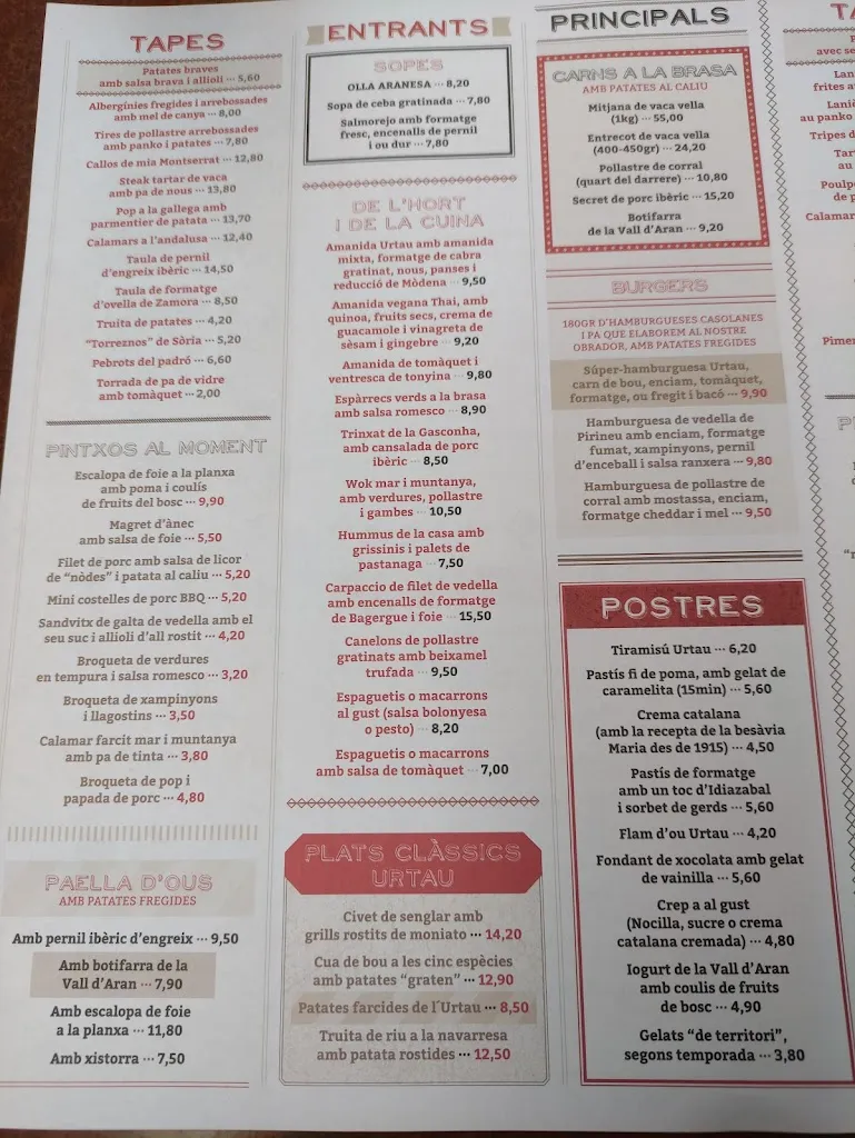 Menu_Tauèrna Urtau Bossòst _Bossòst_immagine_4