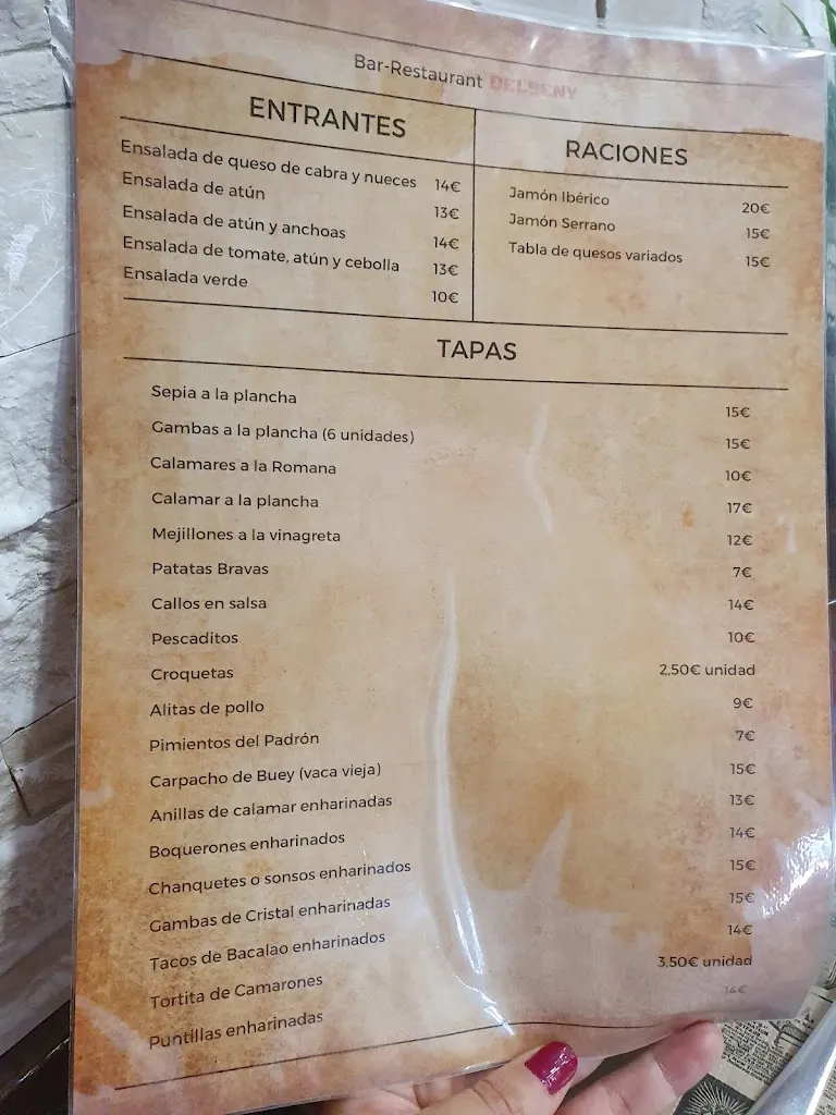 Menu_Delseny: Tapas y pintxos | Bossòst_Bossòst_image_1