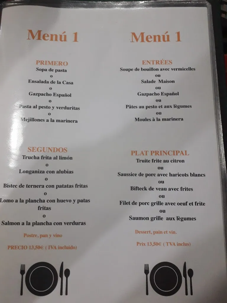 Menu_Bar restaurante borda llüsia bossòst_Bossòst_image_3