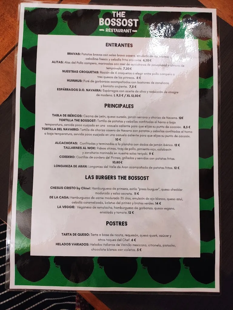 Menu_Restaurante The Bossost_Bossòst_image_4