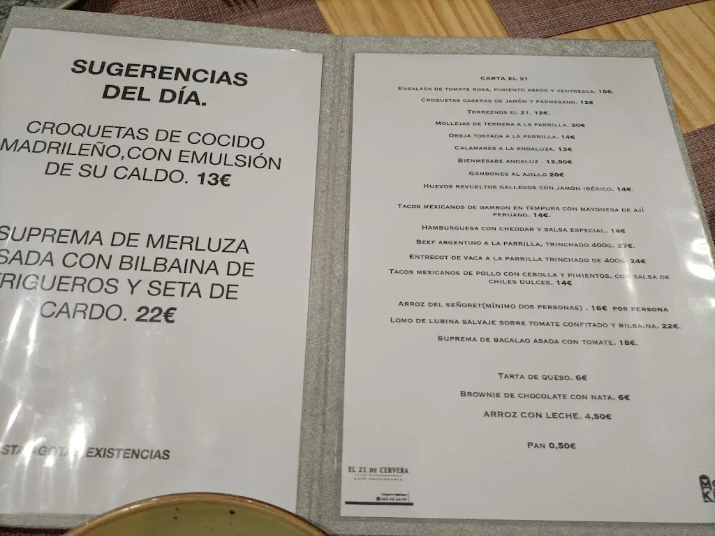 Menu_Restaurante El 21 de Cervera_Cervera_image_3