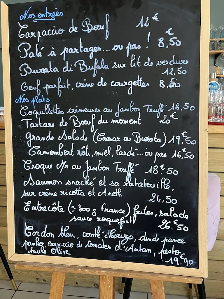 Menu_La part des anges restaurant en bord de Lac_Canejan_image_1