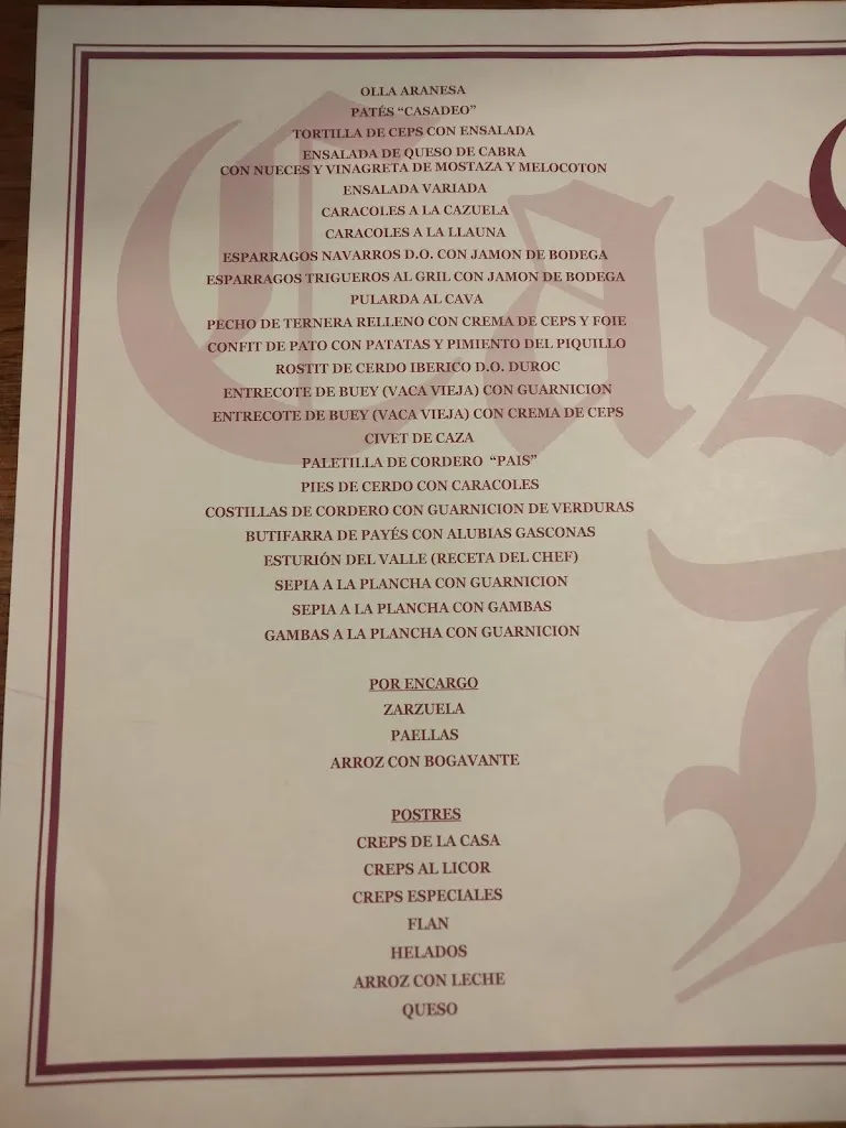 Menu_Restaurant Casa Deó_Canejan_image_2