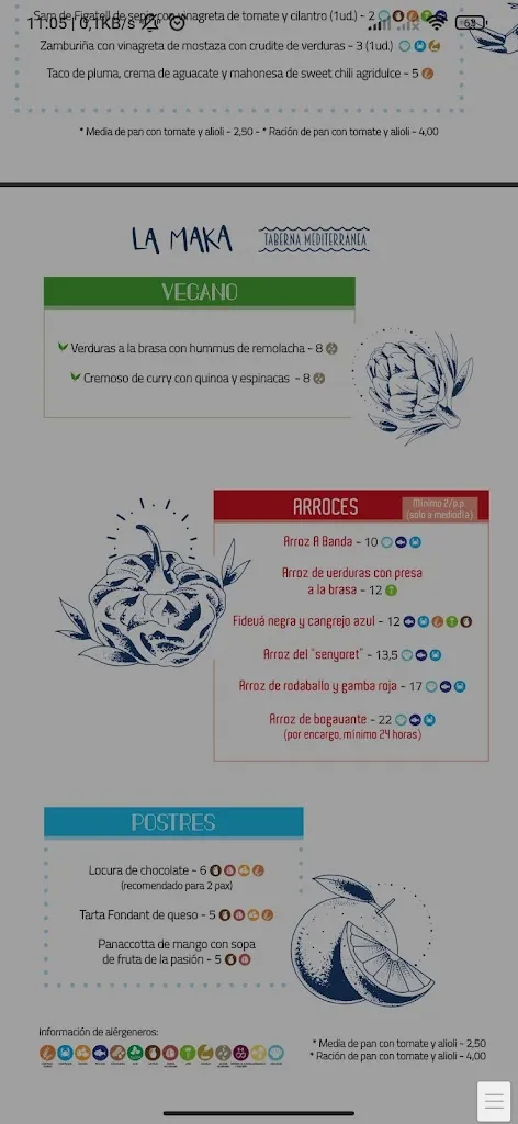 Menu_La Maka, Taberna Mediterránea en Guardamar_Guardamar del Segura_image_2