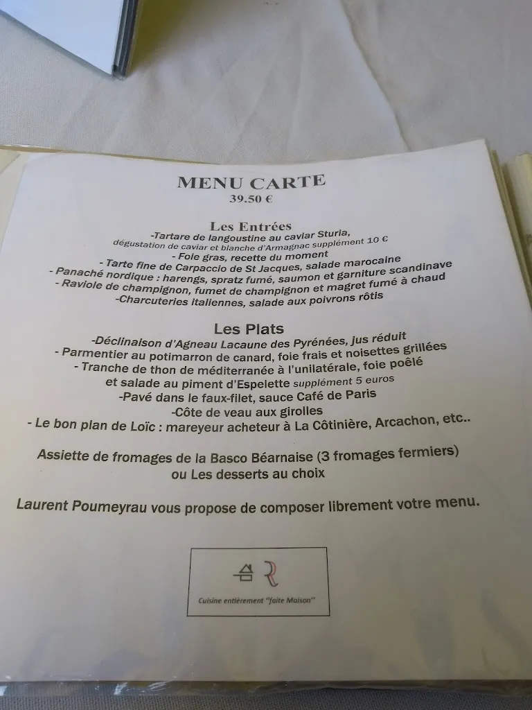 Menu_Les Chais d'Haussmann_Canejan_image_2