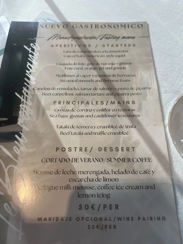 Dominiek D'haene_Restaurante Le Bleu_Guardamar del Segura_review