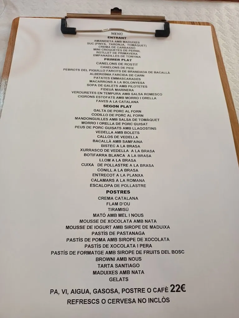 Menu_Fonda Cal Nin_Coma i la Pedra La_image_2