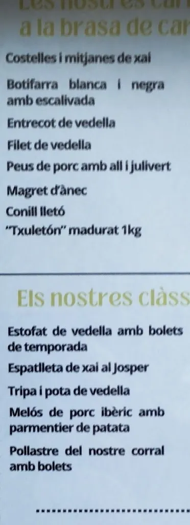 Menu_Bar Restaurant La Coma_Coma i la Pedra La_image_3